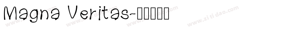 Magna Veritas字体转换
